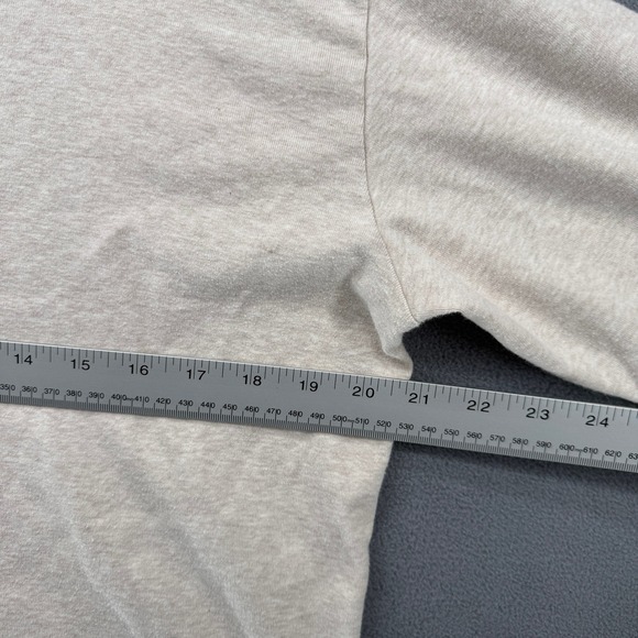 Disney Store Winnie the Pooh Embroidered Boat Neck Top Oatmeal XXL 3/4 Sleeve - Picture 8 of 10